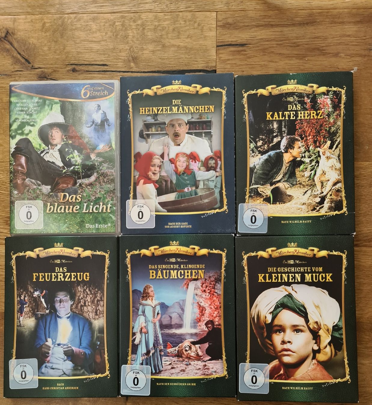 Tutti i DVDs: Grimms Märchen Klassiker DVD Sammlung set – Usato da Wittenbach venduto da Tigerlili