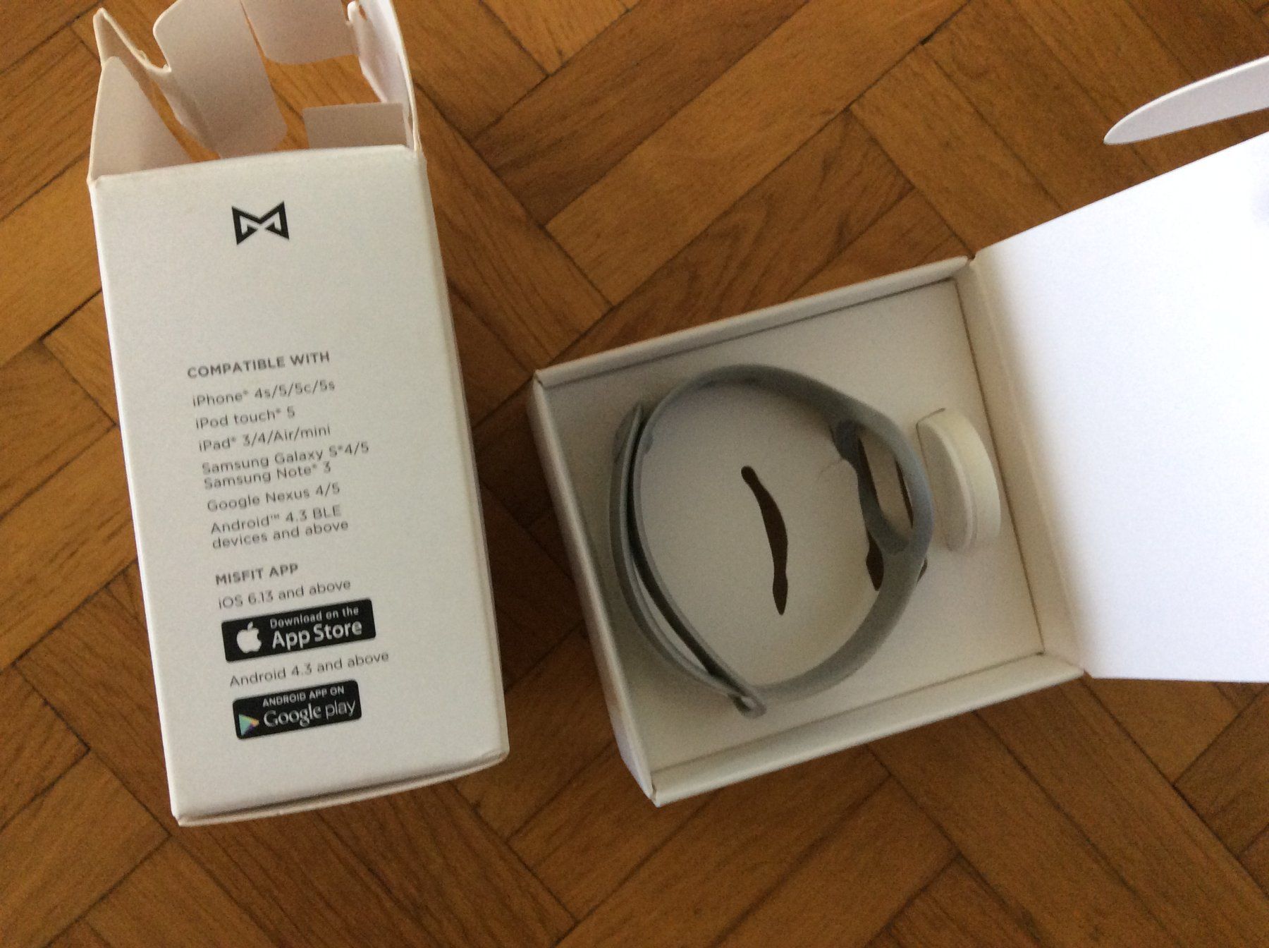 Fitbit Smartwatch: Misfit Flash - Tracker d'activité et de sommeil - Gris! – Usato da Le Mont-Pèlerin venduto da dundun1 1