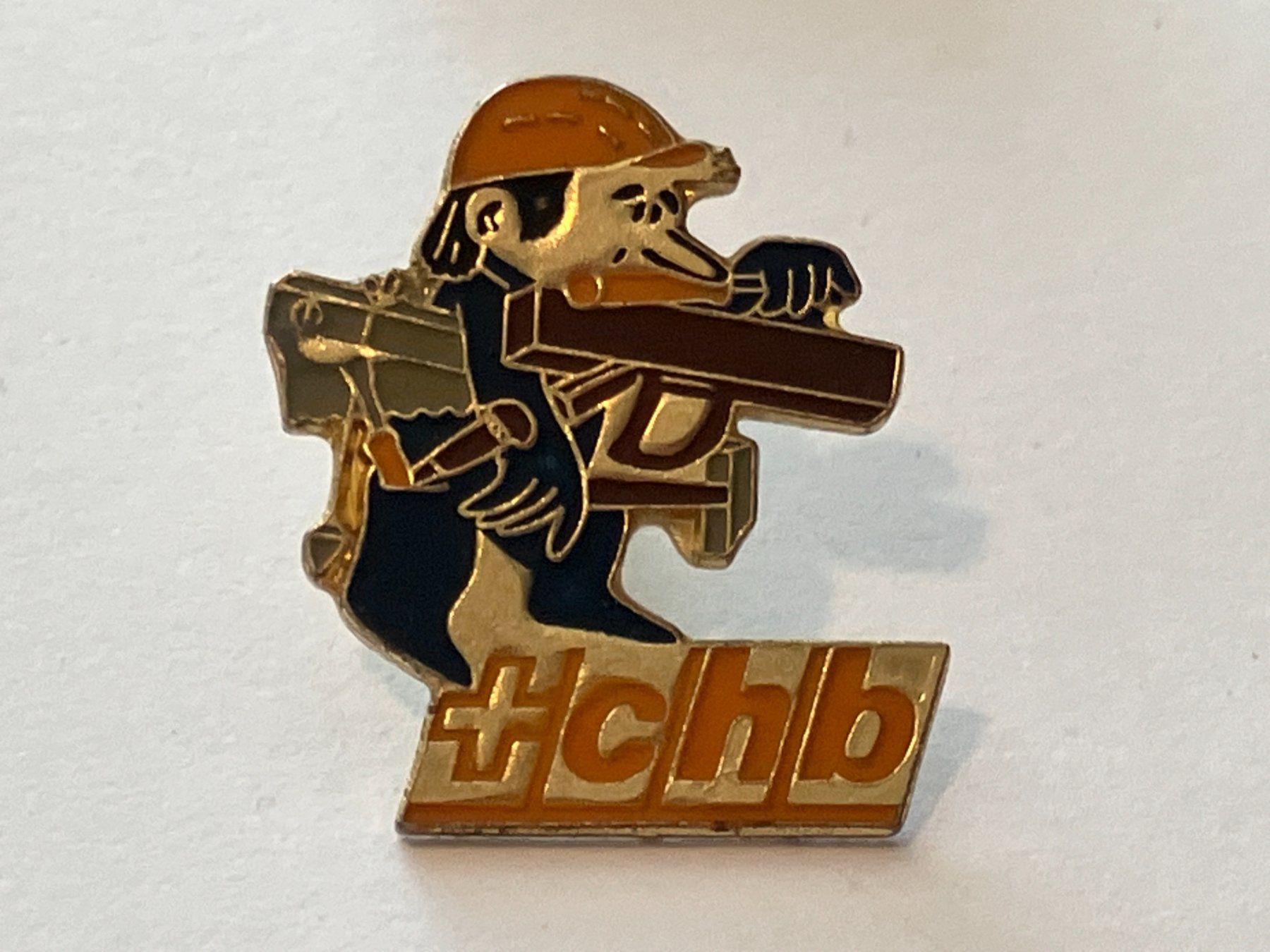 Placchette & Badge: 1 Pin CHB Handwerker – Usato da Basel venduto da djwwpp