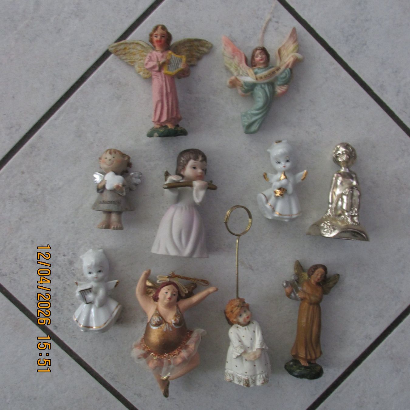 Figuren: Engel-Figuren Set, 10-teilig – Gebraucht aus Galgenen von Forflowers 4