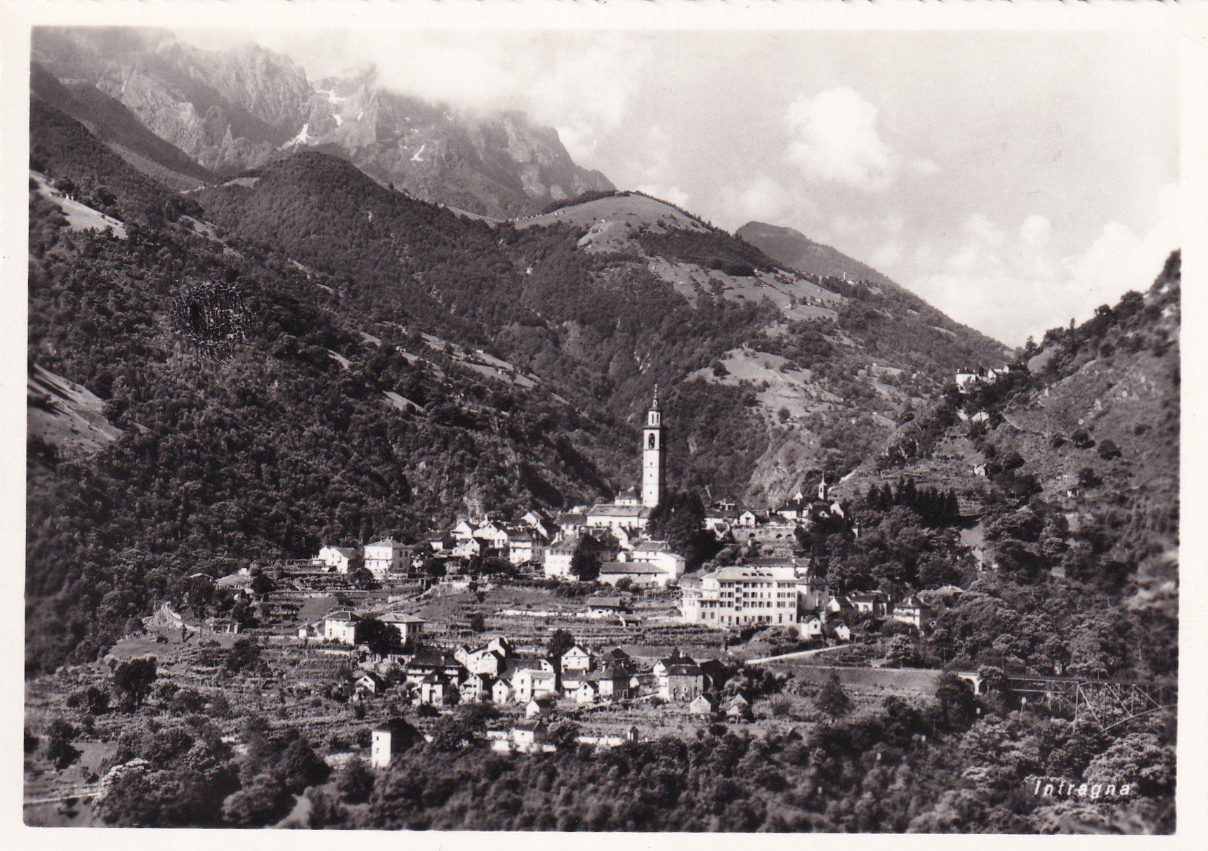 Ansichtskarten: Intragna – Gebraucht aus Cormoret von Pascalll2001