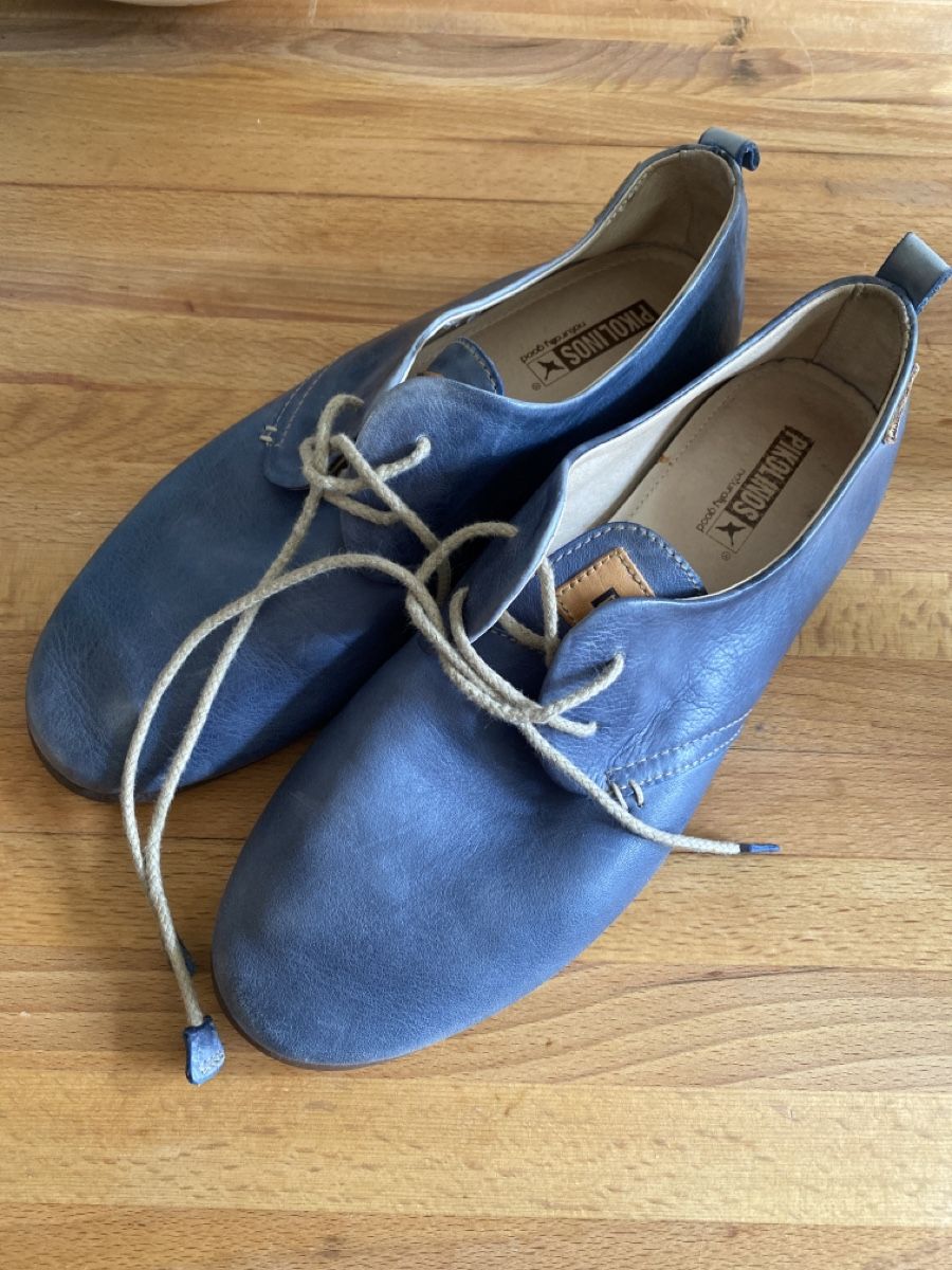 Pikolinos Chaussures femmes: Halbschuhe Leder Schuhe Blau Pikodilos – Neuf (Voir description) à Zürich par BeLene 1