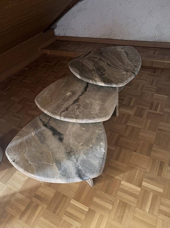 Set di tavolo e panche: Salontische – Usato da Jona venduto da Heubuch1