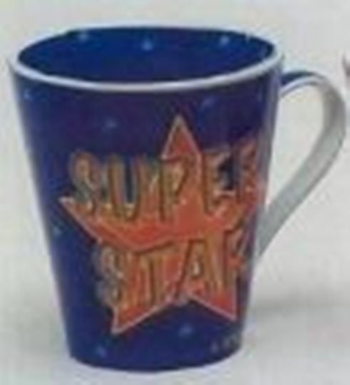 Tassen: Kaffeetasse-SUPER STAR – Neu und originalverpackt aus Rupperswil von big-one-sale
