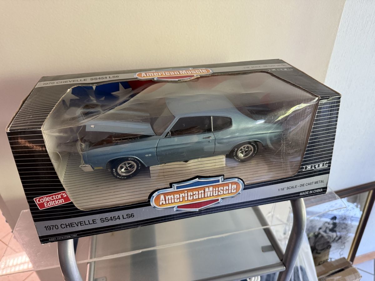 AMT/ERTL Modellini d'auto: Chevelle SS454 LS6. Ertl 1/18   1970 – Usato da Versoix venduto da Jeannot57 5