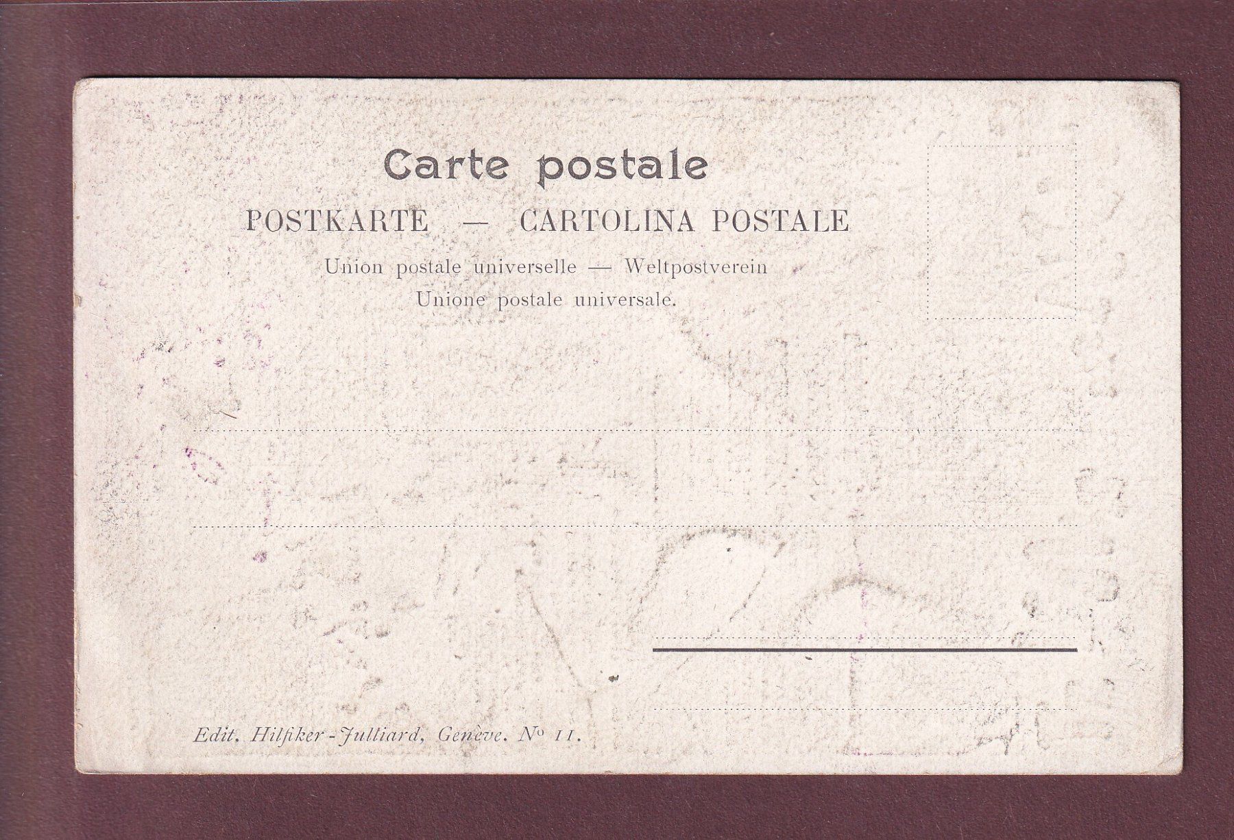 Cartoline postali: LE RANZ DES VACHES – Usato da Pully venduto da nicecards 1