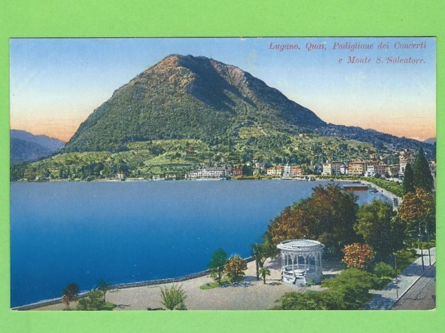 Cartoline postali: Lugano, Quai – Usato da Zürich venduto da t24_de