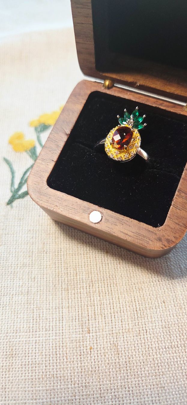Anelli: NEW - S925 Citrine Ring (Adjustable) – Nuovo (secondo la descrizione) da Zürich venduto da cin_wcf6 4