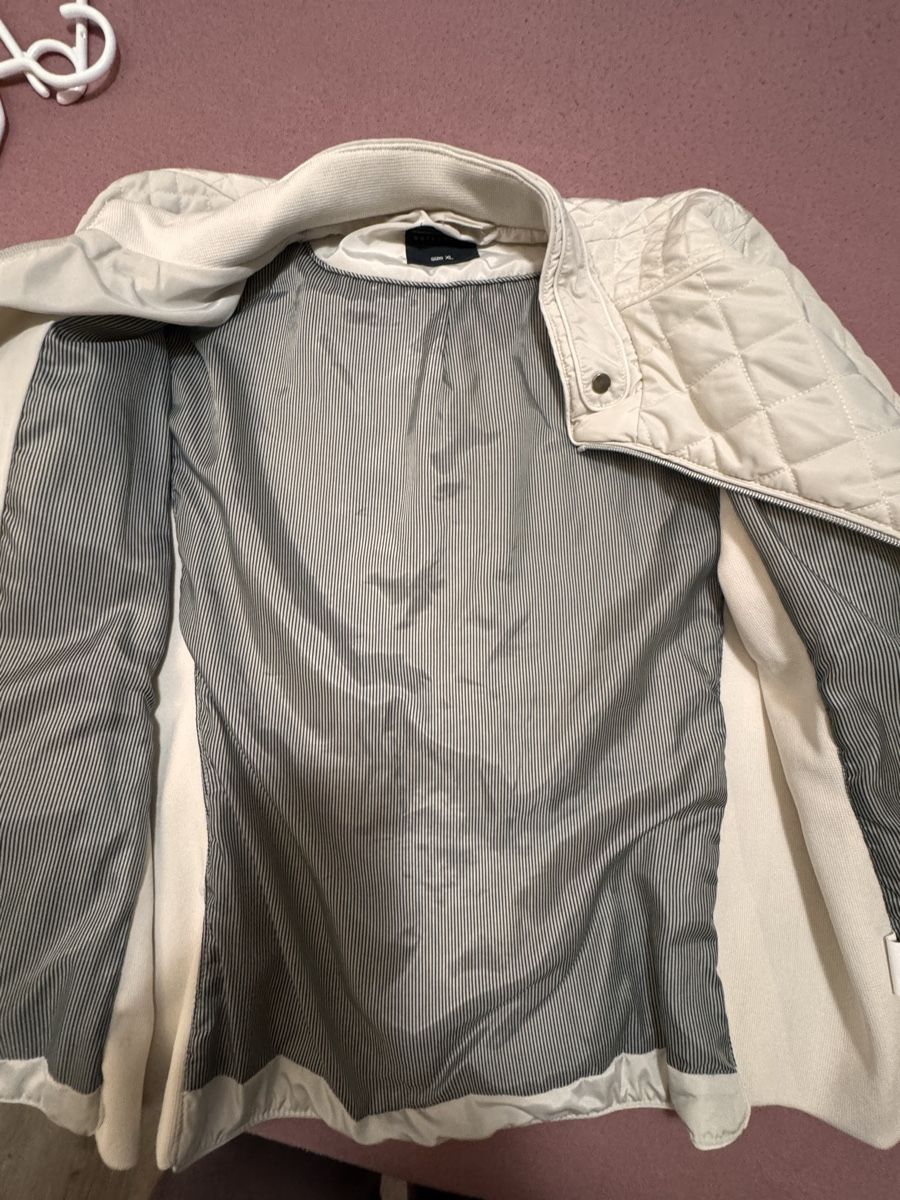 Giacche: Elegante Übergangsjacke Gr. 38 beige gesteppt – Usato da Winterthur venduto da EasyRS 3