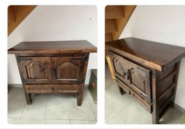 Rustikales Sideboard/Buffet aus Massivholz zu verkaufen