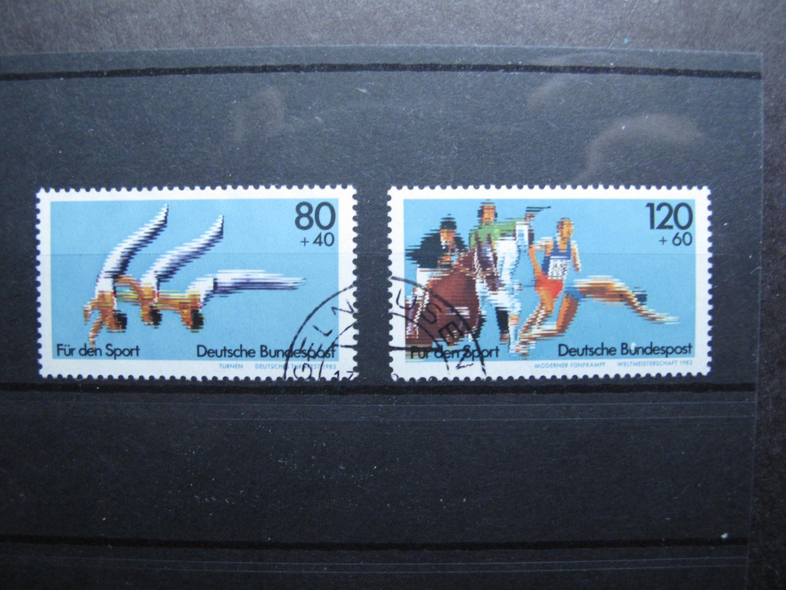 Alle Briefmarken: BRD 1983 Sporthilfe gest – Gebraucht aus Wil SG von fva01