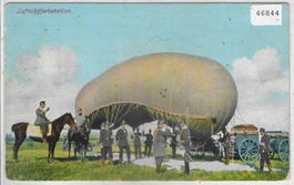 Luftschifferbataillon - Fesselballon - coloriert