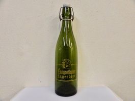 Bierflasche LANGENTHALER LAGERBIER GLASHÜTTE ST. PREX 1954