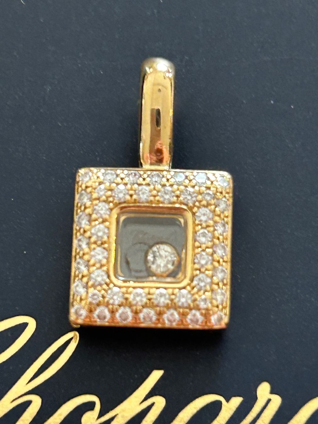 Chopard Ciondoli: CHOPARD CARRE HAPPY DIAMOND – Usato da Roggwil BE venduto da Viking72 8