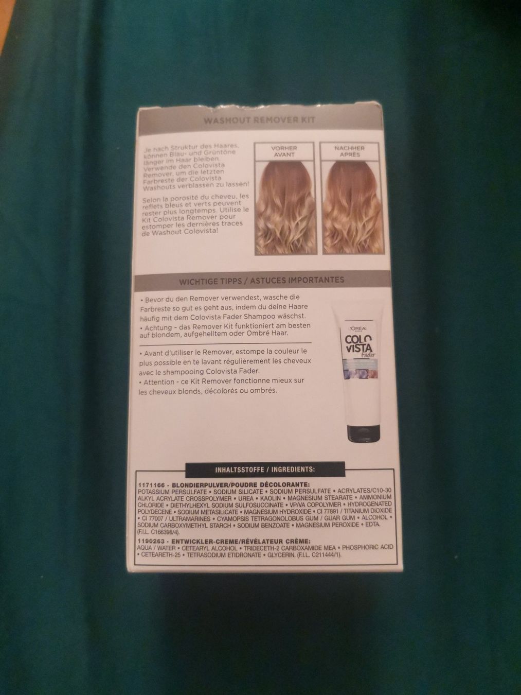 Tinte: Colovista Farb remover – Nuovo e nell'imballaggio originale da Langenthal venduto da sel_y97v 1
