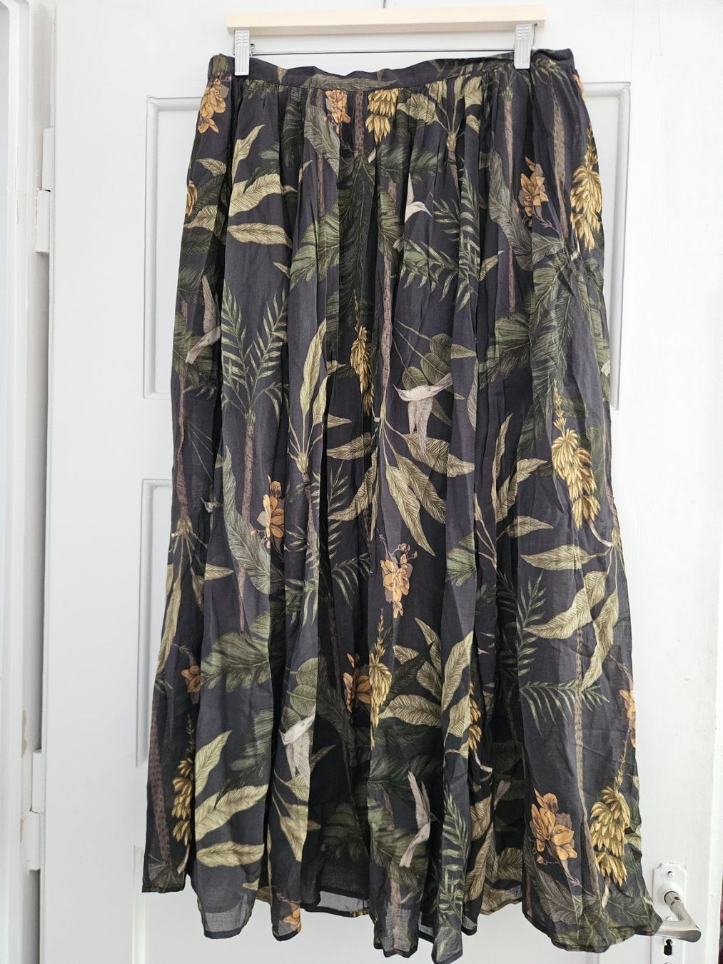 H&M Gonne: Sommerlicher Maxirock mit Dschungel-Muster, Gr. L – Usato da Bern venduto da j-o