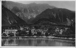 Alte Ansichtskarte Bönigen am Brienzersee, gelaufen, 1934