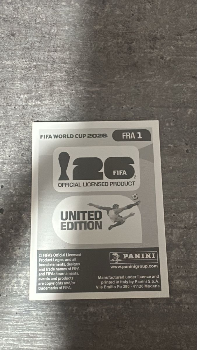 Panini Carte collezionabili: FRA 1 , FIFA WORLD CUP 2026 PANINI – Nuovo (secondo la descrizione) da Frauenfeld venduto da 1PegPeg1 1