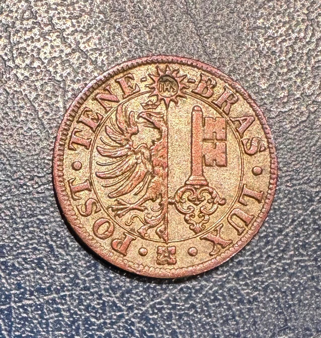 Tutti le monete: Kantonsmünze Genf, 4 Centimes 1839, Nr:2 – Usato da Ebikon venduto da Dmasterx 1