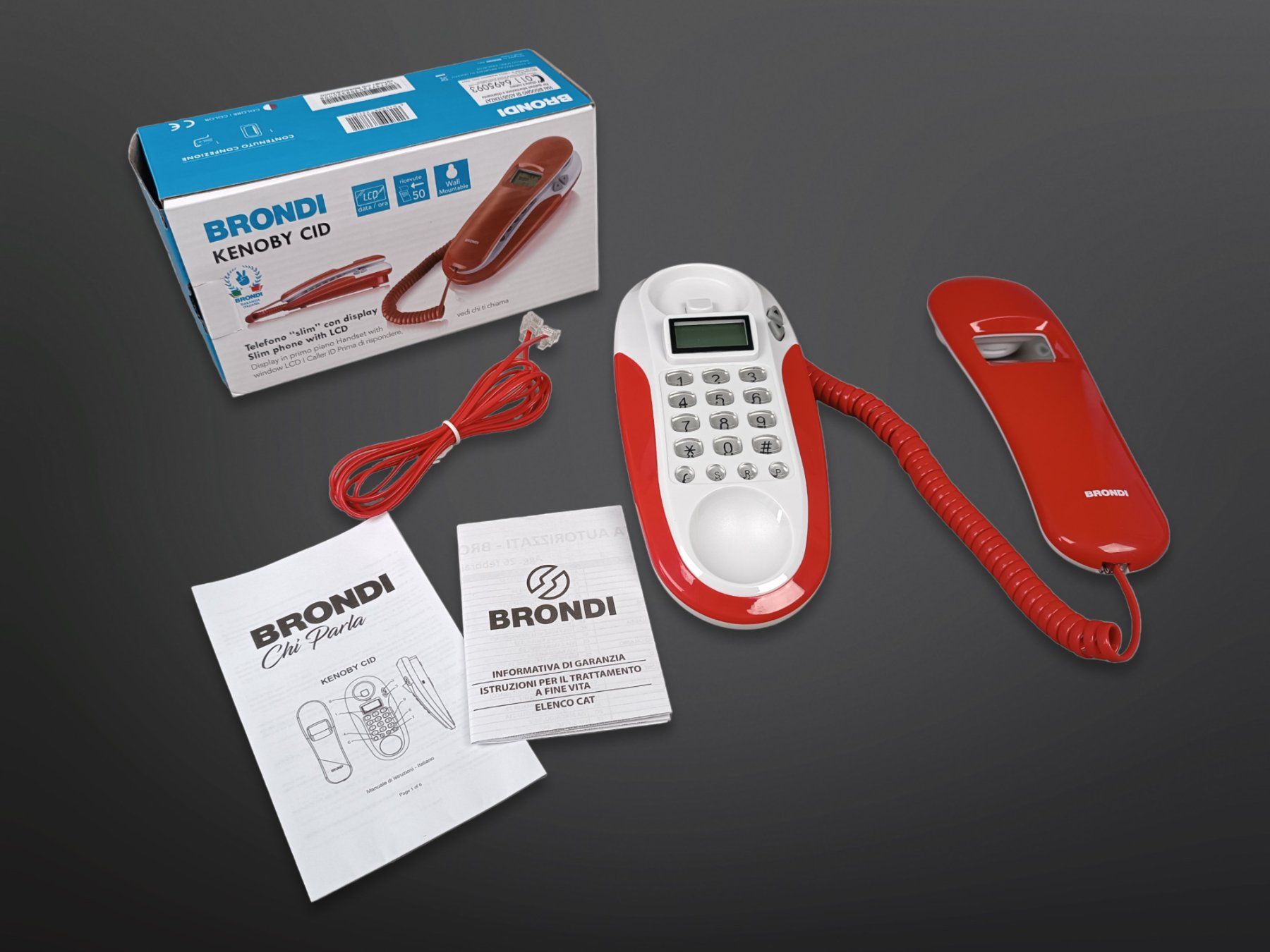 Telefoni: BRONDI KENOBY CID Festnetz Telefon – Nuovo (secondo la descrizione) da Suhr venduto da Restwert_Suhr
