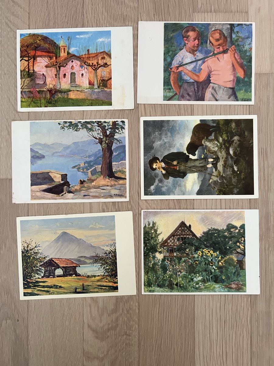 Cartes postales: Lot mit 22Stk. Pro Infirmis + Pro Juventute Ansichtskarten – D'occasion à Braunau par Desil2511 5