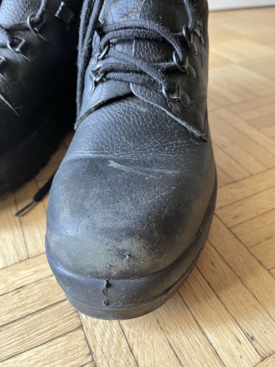 Schweizer Armee Scarpe da uomo: Schweizer Armee Militärstiefel Leder Gr. 280.  – Usato da Wohlen AG venduto da yev_q62x 6