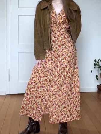 Faithfull The Brand Kleid floral Herbst Sommer ❤️