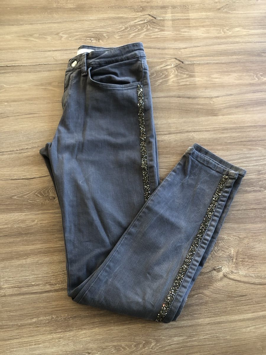 Zara Pantaloni: Jeans Zara mit Glitter – Usato da Wiesendangen venduto da fed_jsw7 1