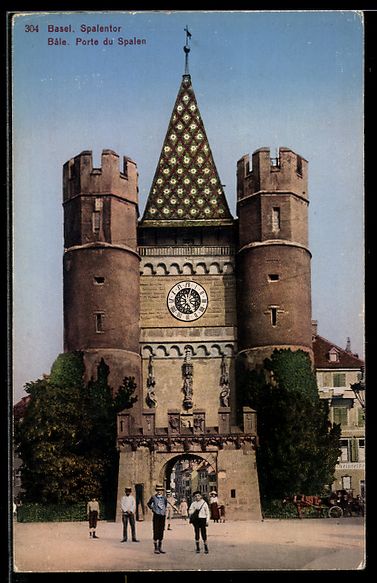 Cartes postales: AK Basel, Spalentor – D'occasion à Berlin par bartko-reher