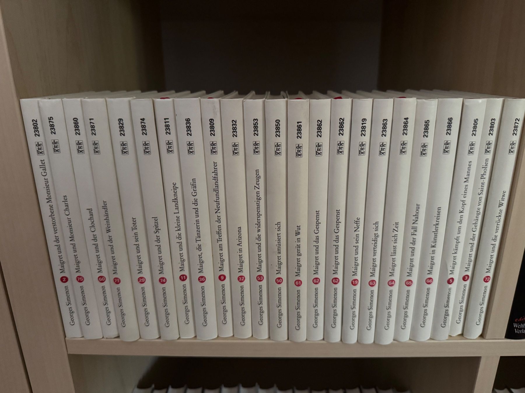Livres: Sammlung Bücher Simenon Maigret – Neuf (Voir description) à Ueken par highlander57 1