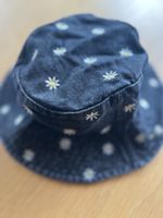 SALE🌼 Sommerhut, Denim mit gestickten Blümchen