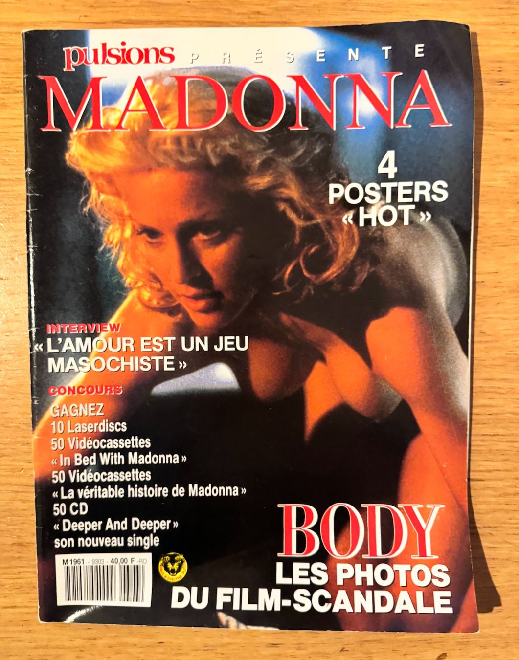 Madonna PULSION Magazine 2003 (D'occasion) à Lausanne pour CHF 8 – avec