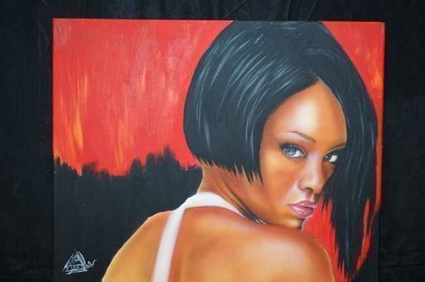 Gemälde: Airbrush auf Leinwand 3 Bilder – Gebraucht aus Stein AG von tom-woody 2
