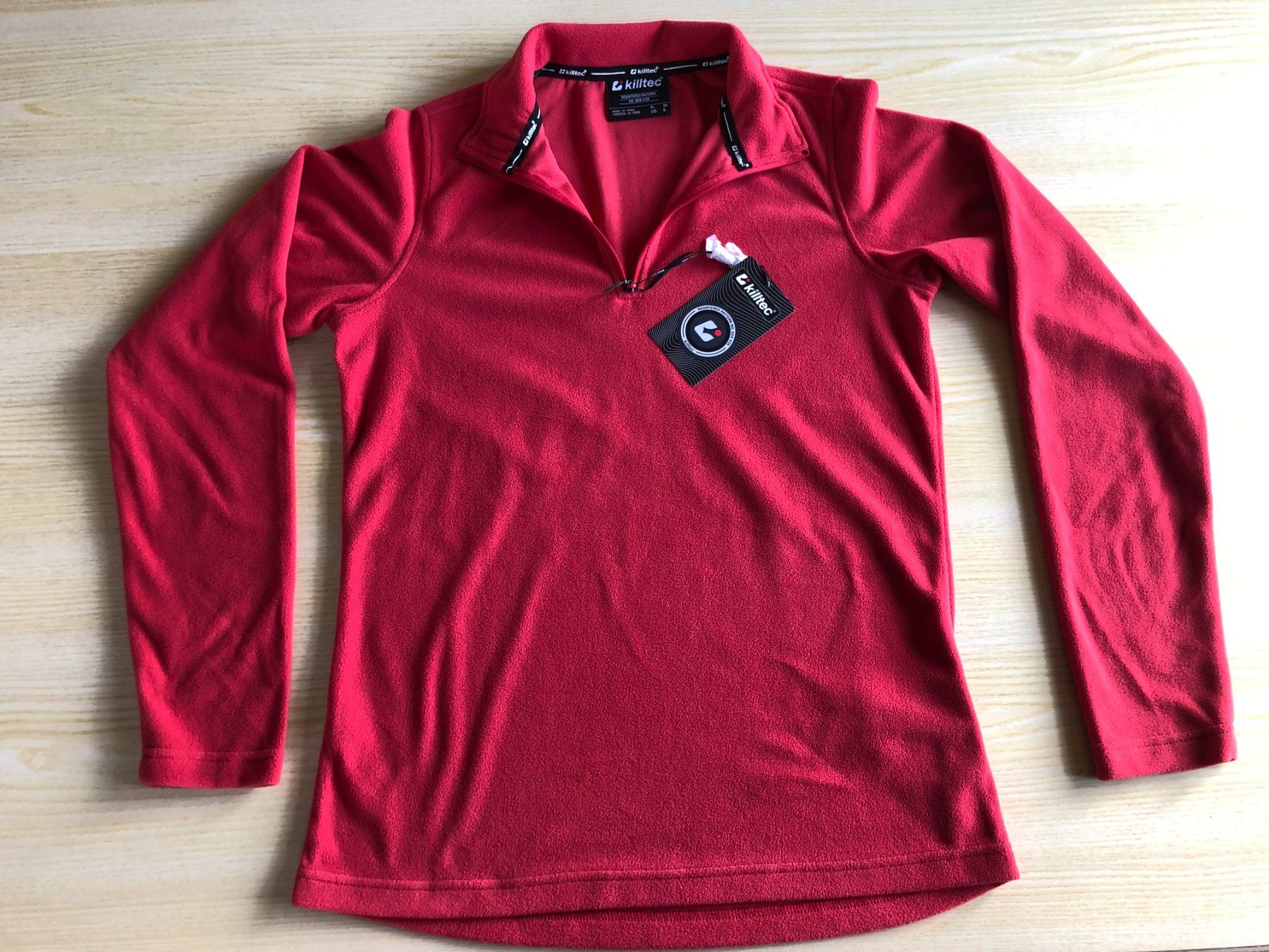 Killtec Maglioni & Felpe: Micro-Fleece-Shirt von "Killtec", Gr. 36, rot – Nuovo e nell'imballaggio originale da Widnau venduto da Fundgrube54 2