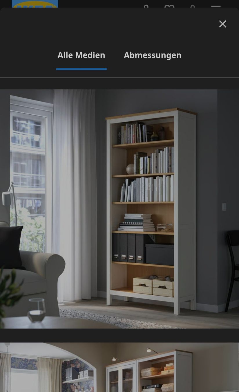Ikea Scaffali: IKEA Regal Hemnes 90x197 – Usato da Bülach venduto da pagi_93 1