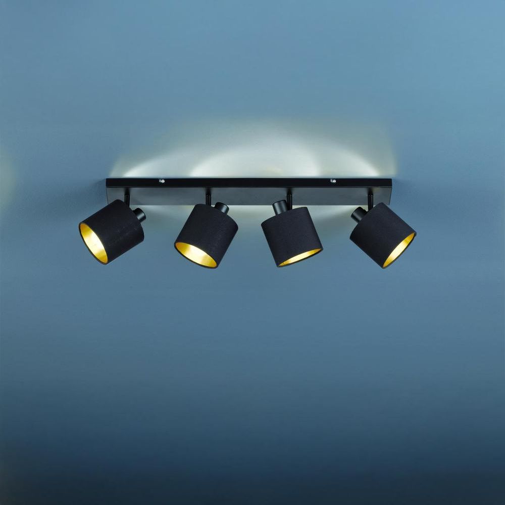 Lampen: Strahler, 4 Spots, Stoff, 70 cm x 17 cm – Neu (gemäss Beschreibung) aus Kreuzlingen von Smart-Light