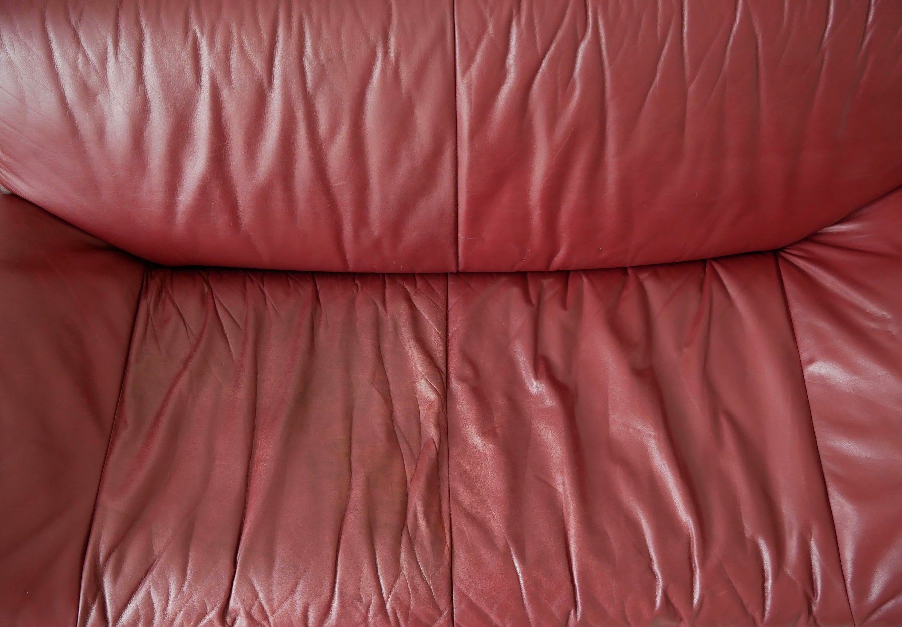 Ikea Sofas: Vintage IKEA 2er-Sofa Johan Bertil Häggström 70er dunkelrot – Gebraucht aus Bern von moebelkarussell 4