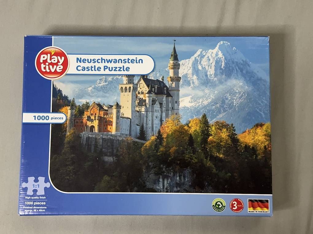 Puzzle: Neuschwanstein Castle Puzzle  1000 Teile  – Usato da Uster venduto da 8610pedro