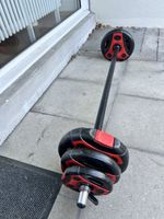 Langhantel mit Bumper Plates 