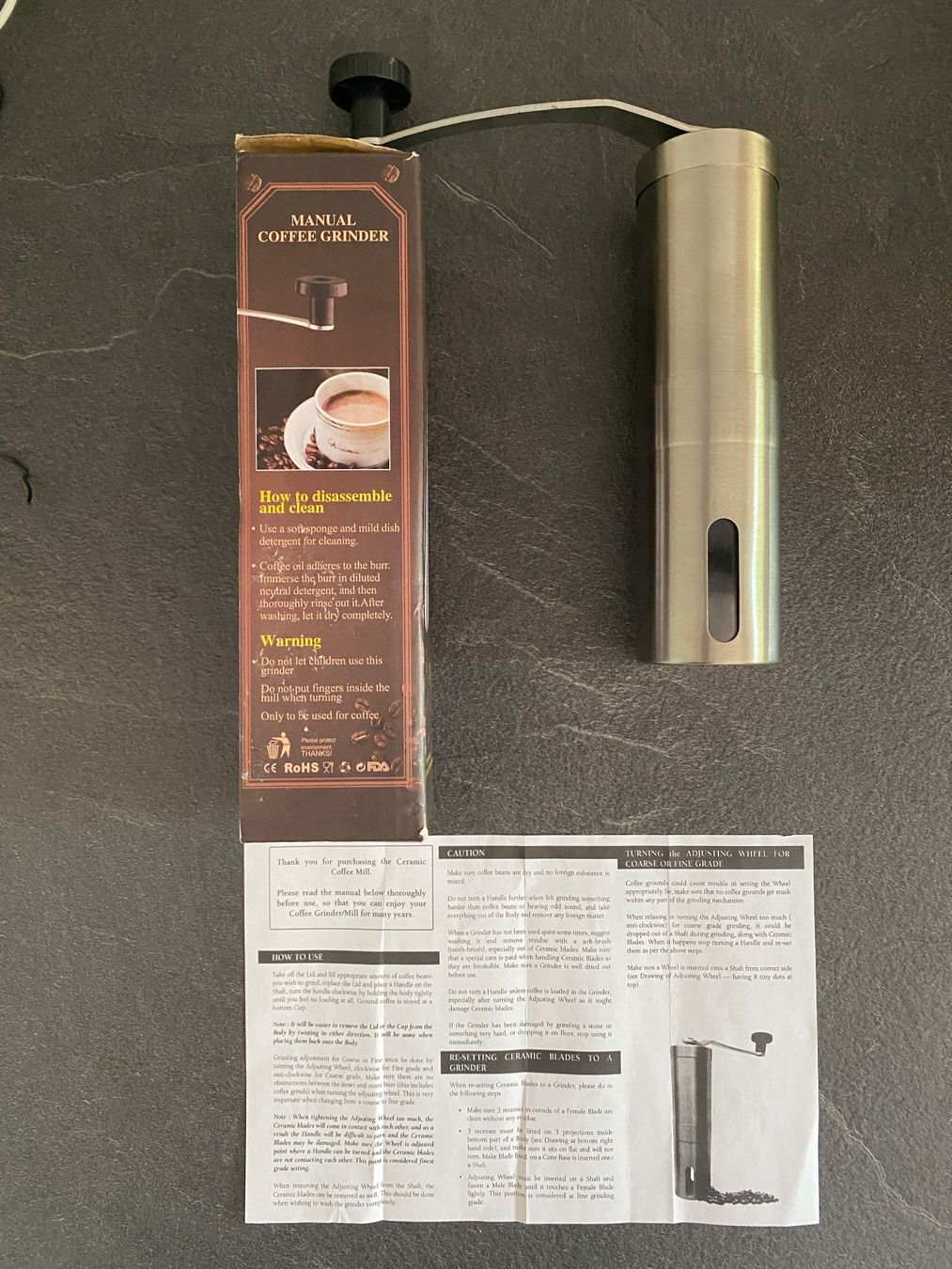 Küchengeräte: Kaffeemühle – Neu und originalverpackt aus Lugano von dir_5287 2