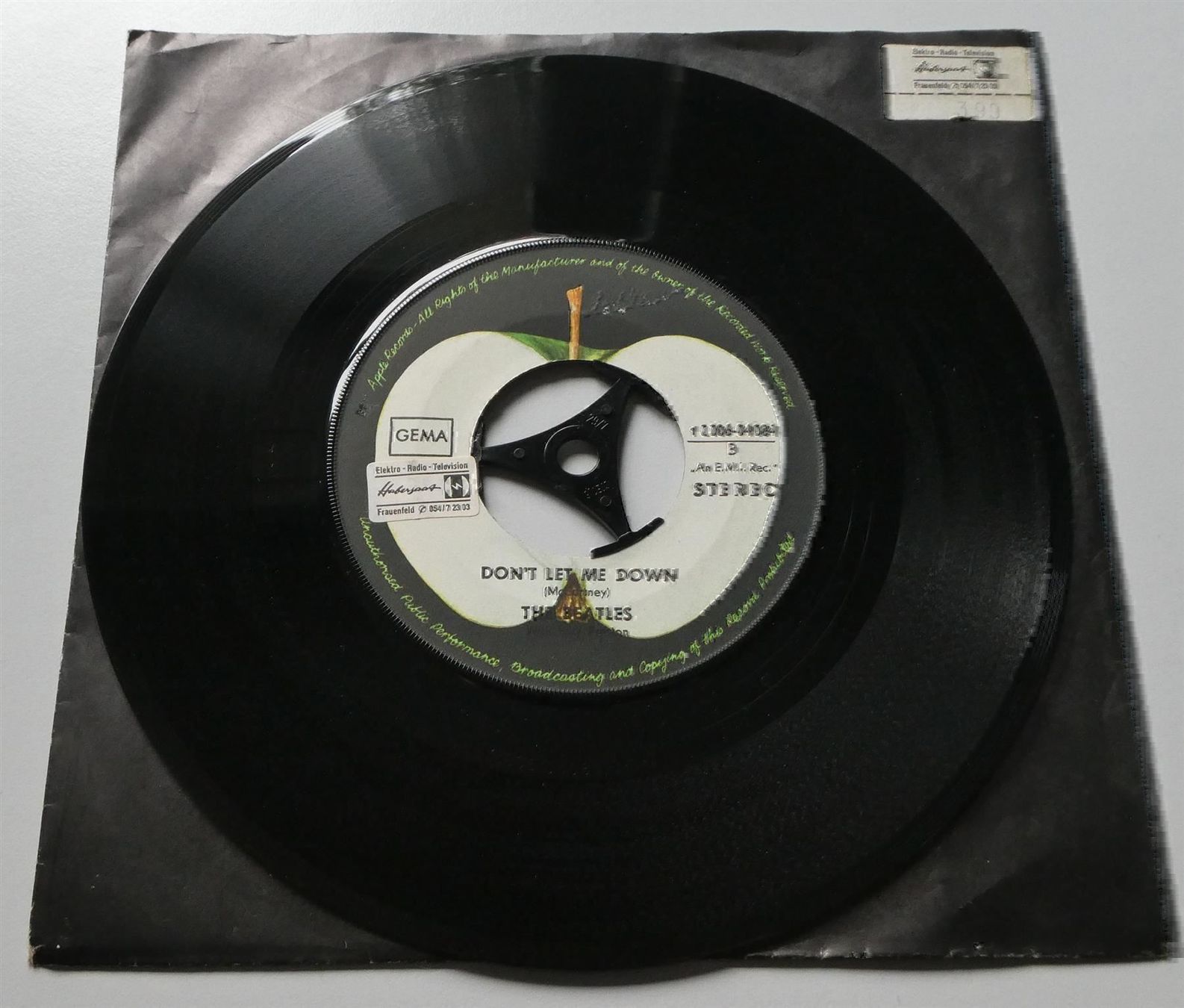 Vinyles: The Beatles With Billy Preston- Get Back – D'occasion à Frauenfeld par Astra13 4