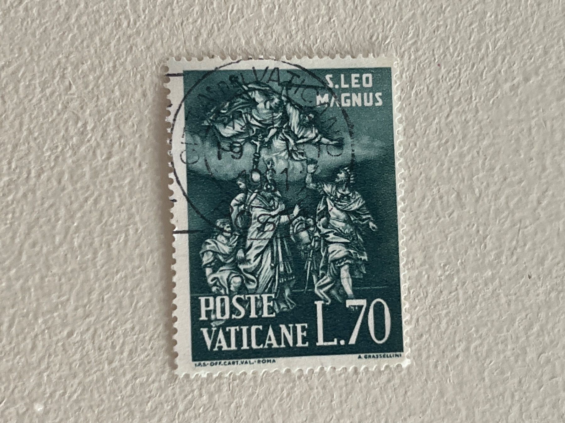 Alle Briefmarken: Briefmarke: Città del Vaticano – Gebraucht aus Chiasso von AzenYa