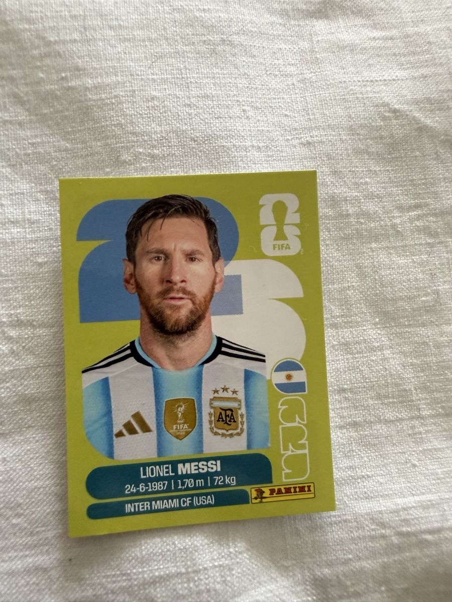 Panini Carte collezionabili: Panini ARG17, Lionel Messi, WM 2026 – Nuovo e nell'imballaggio originale da Amriswil venduto da ALETAL