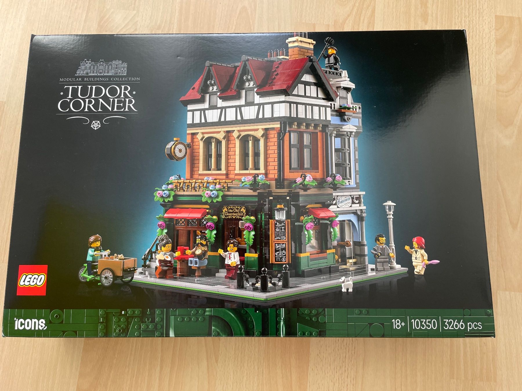 Lego Baukästen: Lego 10350 Tudor Eckhaus – Gebraucht aus Gasel von Federscharnier 3