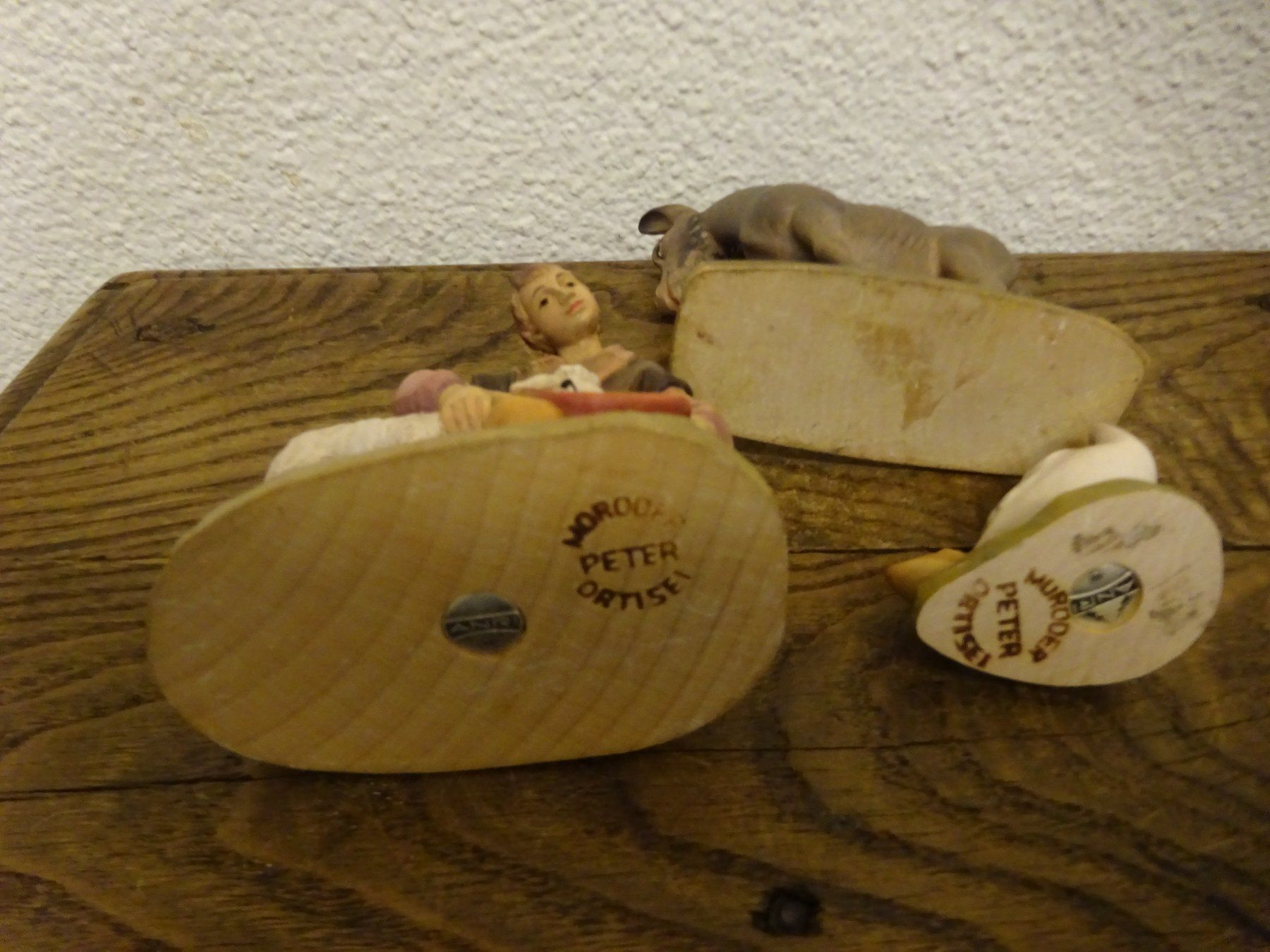 Figuren: Krippe Hirten Gruppe H:15cm / signiert Moroder – Gebraucht aus Esslingen von eintagammeer 3