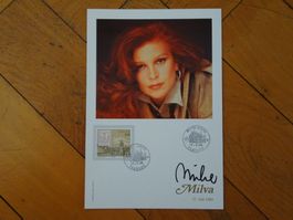 MILVA Plakat 1989 / handsigniert
