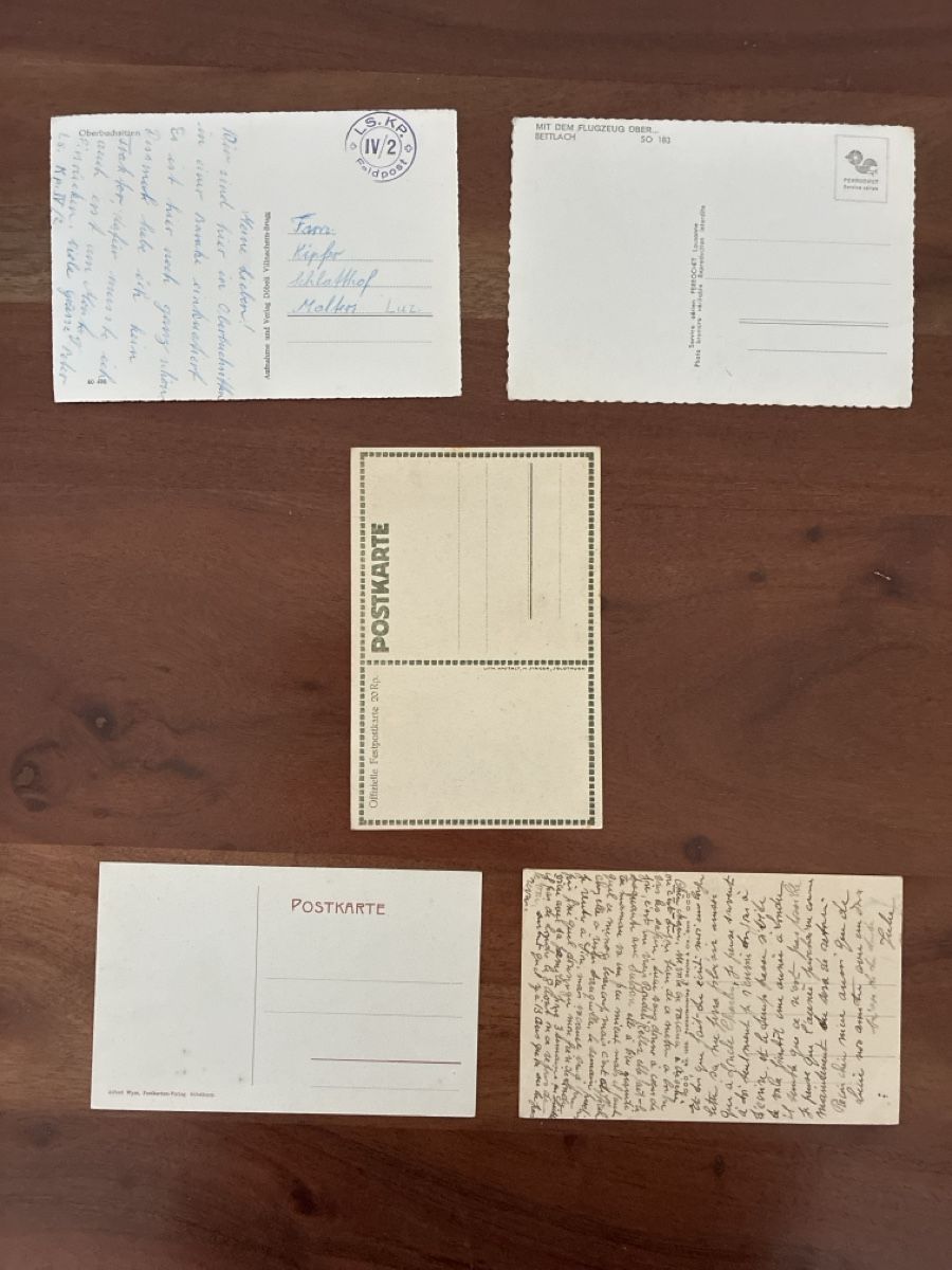 Cartoline postali: 10 Ansichtskarten Schweiz diverse vom Kanton Solothurn  – Usato da Oftringen venduto da Cla.vD.74 1