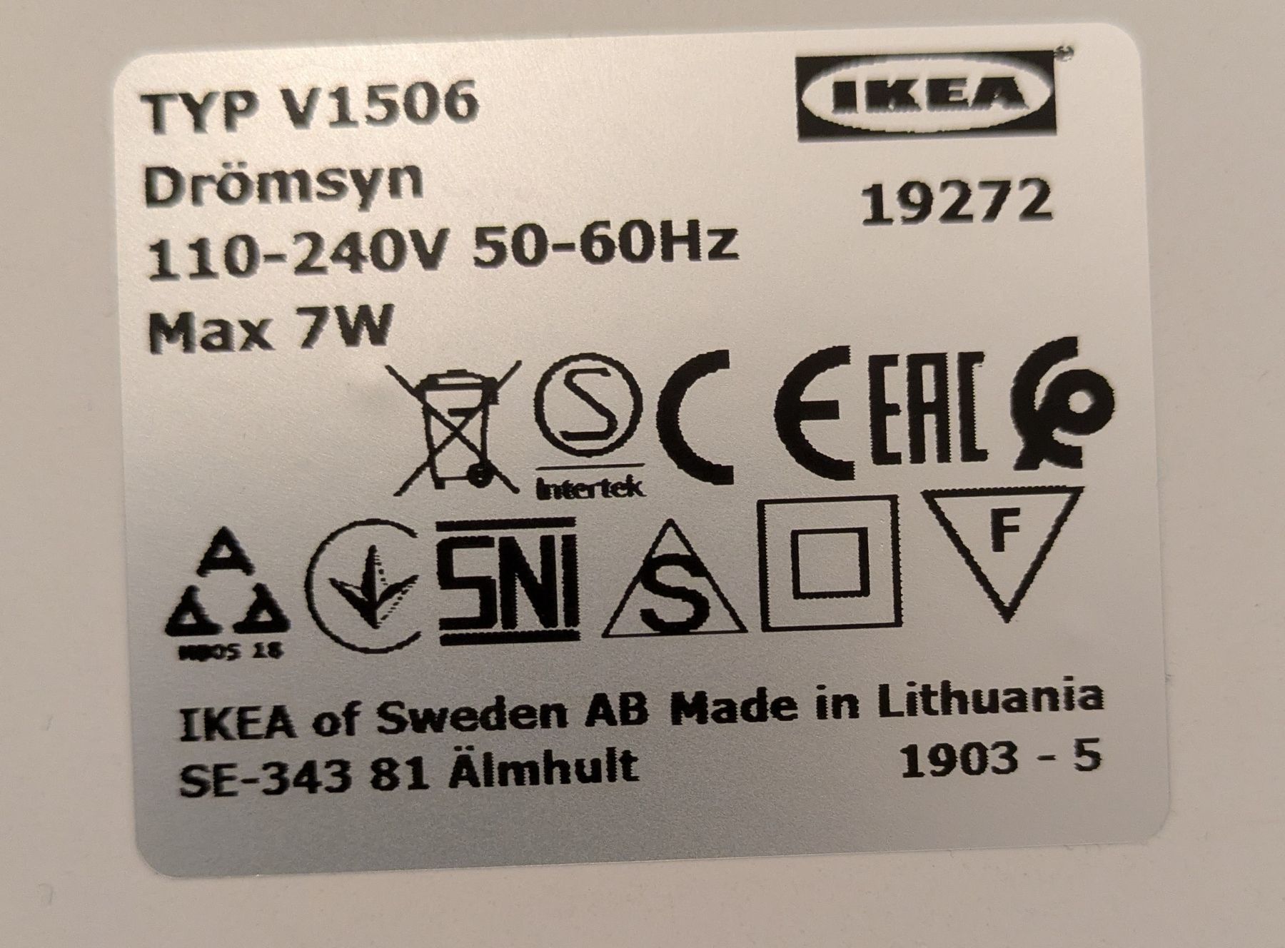 Ikea Lampade: Wandleuchte Wolke – Usato da Rorbas venduto da Saller82 1