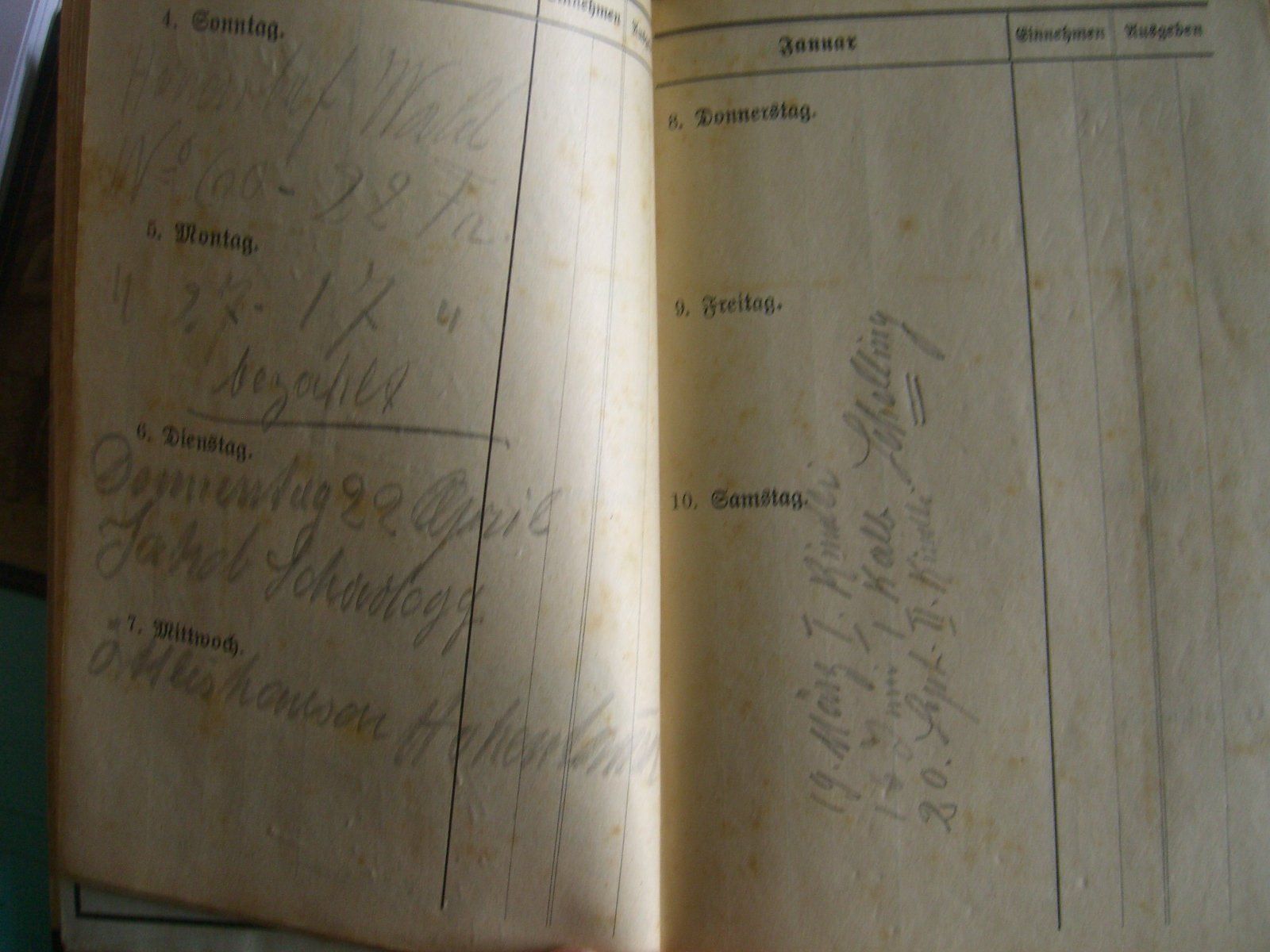 Libri: Schreibkalender Moser 1925 – Usato da Bischofszell venduto da Joachim-115 3