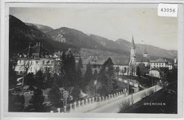 Grenchen - Teilansicht mit Kirche